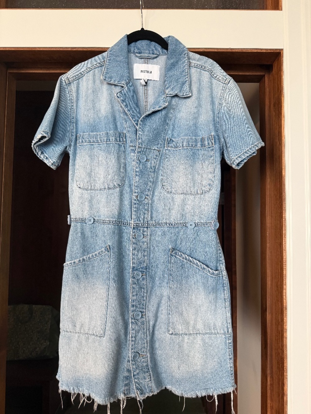 Pistola Clara Mini Denim